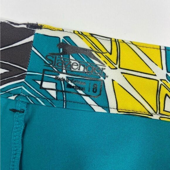Slazenger Golf Skirt Skort Geometric Multi-Color Size 8 - Picture 2 of 5